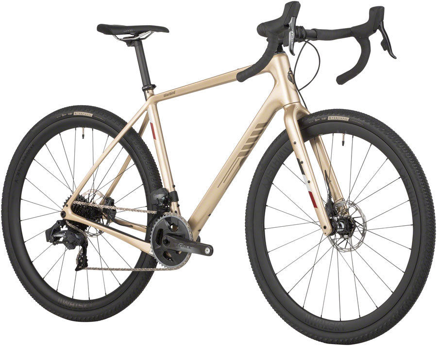 Salsa Warbird Carbon AXS Wide Bike - 700c, Carbon, Gold, 52.5cm - Gravel Bike - Warbird Carbon AXS Wide Bike - Gold