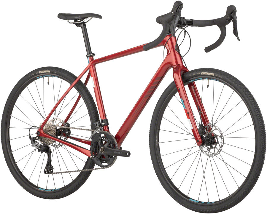 Salsa Warbird Carbon GRX 600 Bike - 700c, Carbon, Red, 54.5cm - Gravel Bike - Warbird Carbon GRX 600 Bike - Red