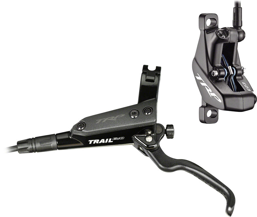 TRP Trail EVO Disc Brake and Lever - Front, Hydraulic, Post Mount, Black MPN: ABHD000786 UPC: 4717592034646 Disc Brake & Lever Trail EVO Disc Brake and Lever