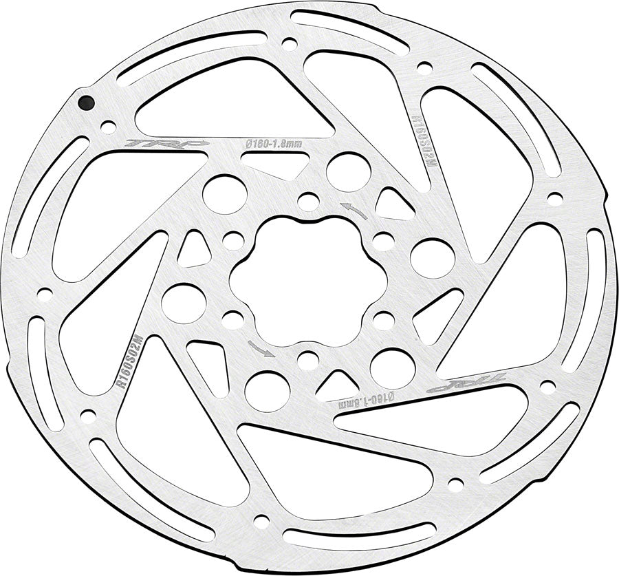 TRP R2 Disc Rotor - 160mm, 6-Bolt, 1.8mm, Silver