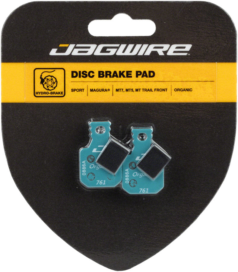 Jagwire Sport Organic Disc Brake Pads for Magura MT7, MT5, MT Trail Front - Disc Brake Pad - Magura Compatible Disc Brake Pads