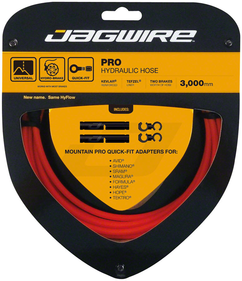 Jagwire Mountain Pro Disc Brake Hydraulic Hose, 3000mm Maxxis Orange