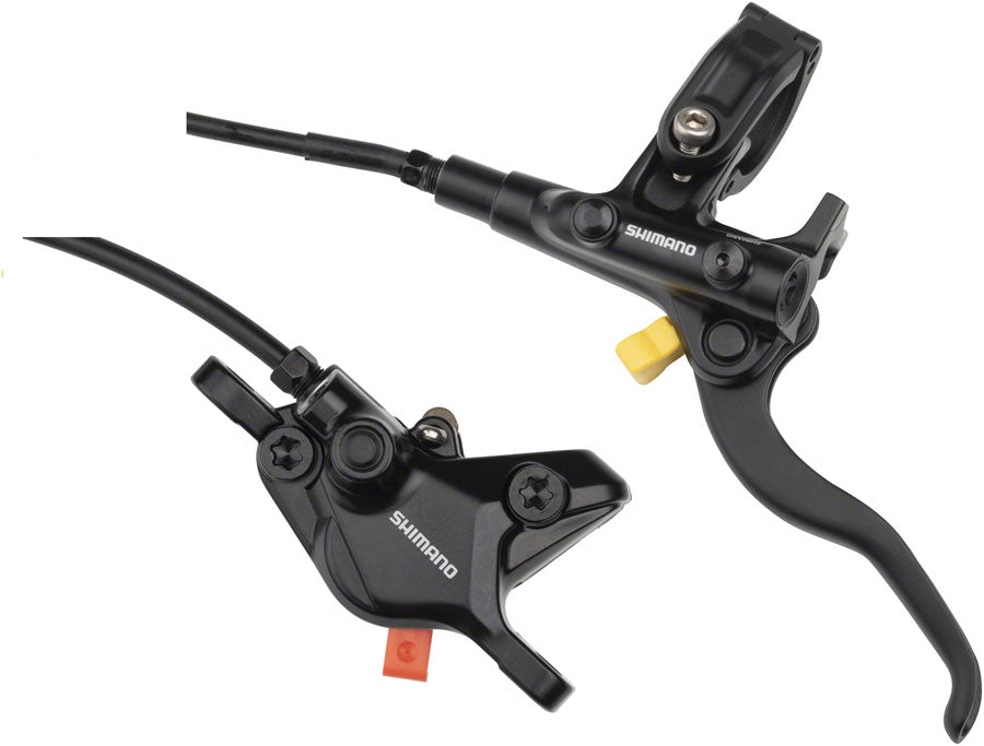 Shimano Deore BL-M4100/BR-MT410 Disc Brake and Lever - Front, Hydraulic, Resin Pads, Gray Shimano Deore BL-M4100/BR-MT410 Disc Brake and Lever - Front, Hydraulic, Resin Pads, Gray