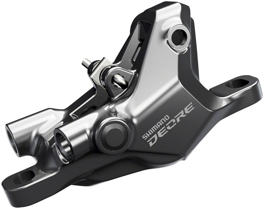 Shimano Deore BR-M6100 Disc Brake Caliper - Front or Rear, Hydraulic, Resin Pads, Gray