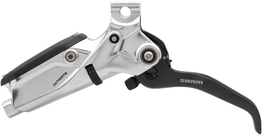 SRAM G2 Ultimate Disc Brake Lever Assembly - Carbon Lever, Polar Grey Anodized, A2 MPN: 11.5018.052.010 UPC: 710845863257 Hydraulic Brake Lever Part Flat Bar Complete Hydraulic Brake Levers