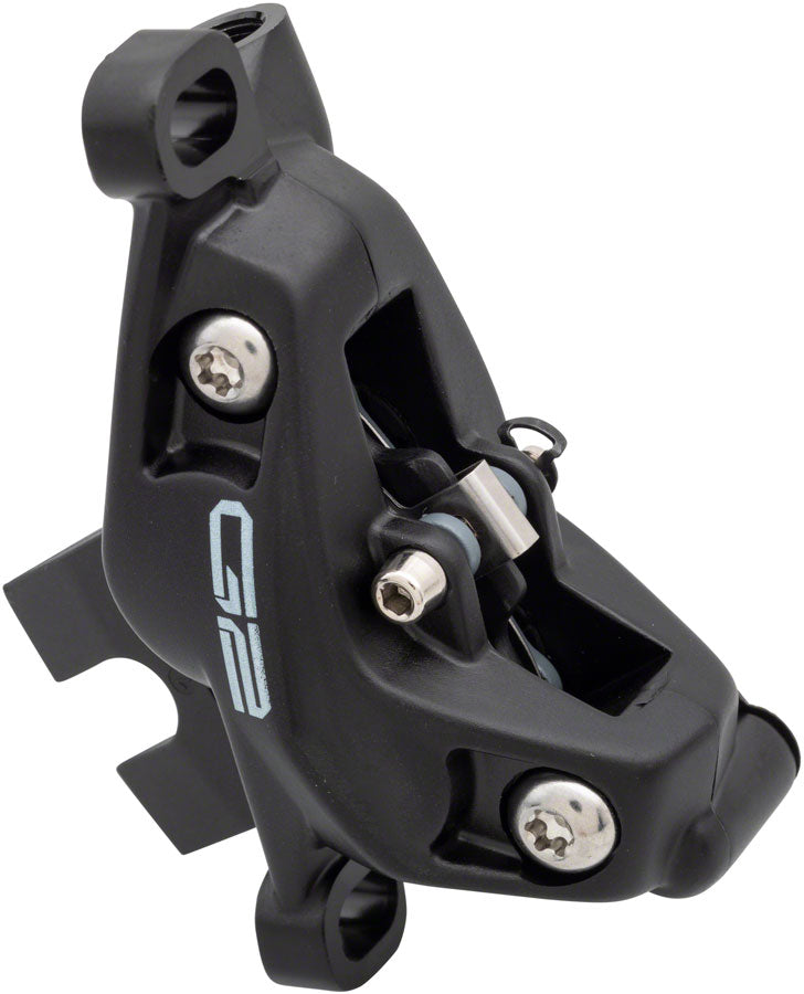 SRAM G2 RS Disc Brake Caliper Assembly - Post Mount, Diffusion Black Anodized, A2 - Disc Brake Calipers - G2