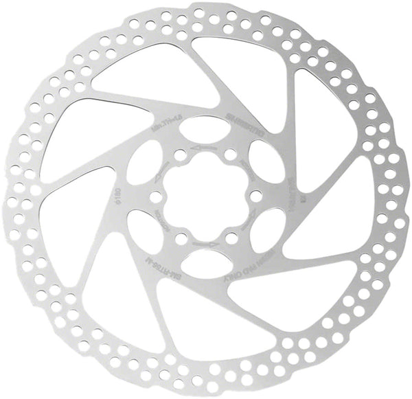 Shimano Deore SM-RT56-MP Disc Brake Rotor - 180mm, 6-Bolt, For Resin ...