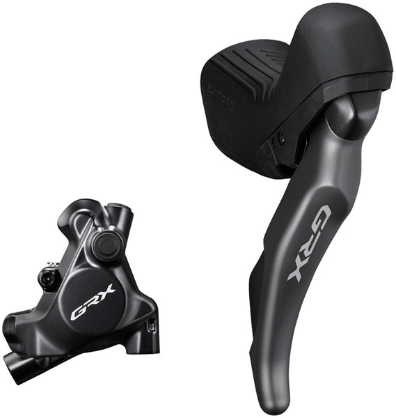 Shimano GRX ST-RX825 Di2 Shift/Brake Lever with BR-RX820 Flat Mount Caliper - Le