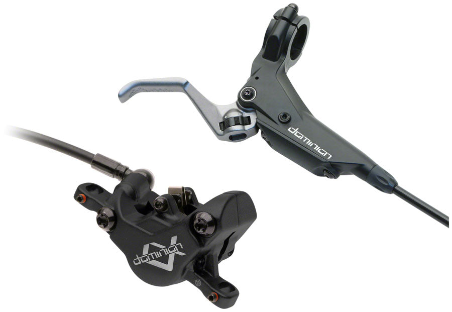 Hayes Dominion A2 SFL Disc Brake and Lever - Front, Hydraulic, Post Mount, Stealth Black/Gray MPN: 95-36115-K153 UPC: 847863028730 Disc Brake & Lever Dominion A2 Disc Brake