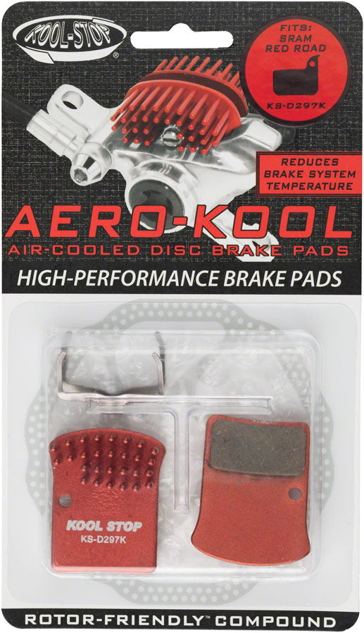 Kool-Stop Aero Kool Disc Brake Pads - For SRAM Road, Organic - Disc Brake Pad - Aero Kool Disc Brake Pads