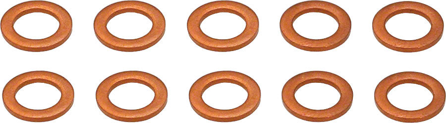 Hope Brake Hose Seal Washer - Copper, For 6mm Hose, 10 pcs. MPN: HBSP026 Disc Brake Hose Parts Hose Small Parts