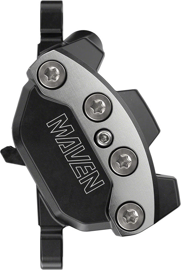 SRAM Maven Ultimate Disc Brake Caliper Assembly - Front/Rear, Post Mount, 4-Piston, Silver/Black, A1 - Disc Brake Calipers - Maven Series Disc Brake Calipers