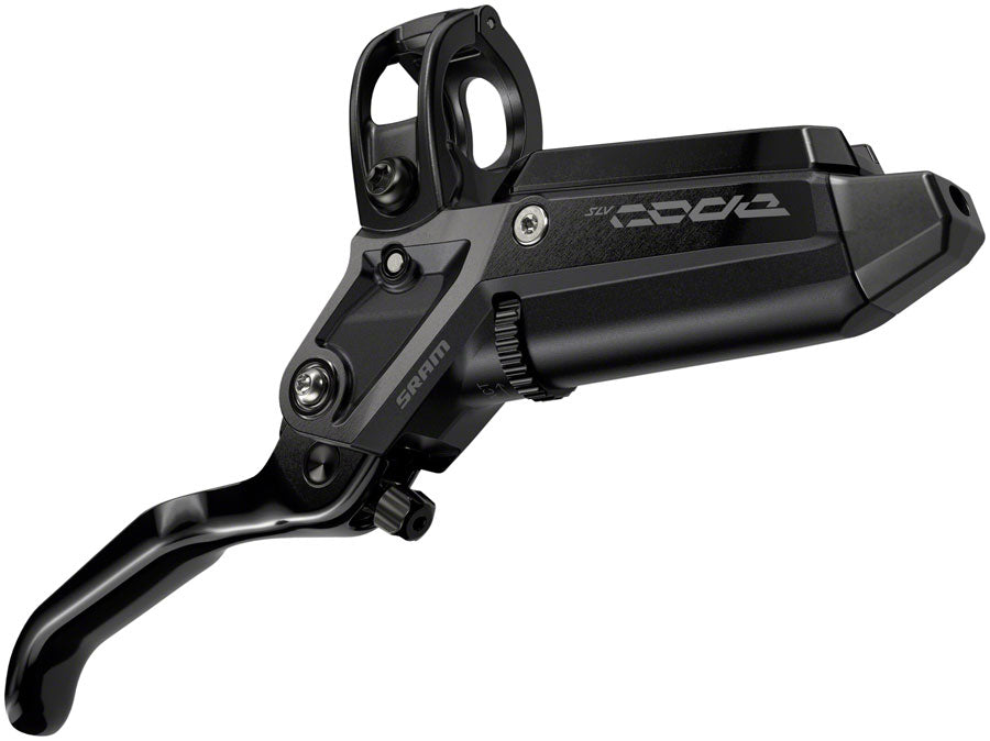 SRAM Code Silver Stealth Disc Brake and Lever - Front, Post Mount, 4-Piston, Aluminum Lever, SS Hardware, Black, C1 - Disc Brake & Lever - Code Silver Stealth 4-Piston Disc Brake and Lever