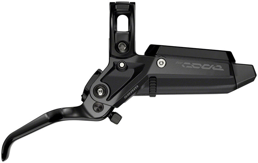 SRAM Code Silver Stealth Disc Brake and Lever - Rear, Post Mount, 4-Piston, Aluminum Lever, SS Hardware, Black, C1 MPN: 00.5018.228.001 UPC: 710845890154 Disc Brake & Lever Code Silver Stealth 4-Piston Disc Brake and Lever