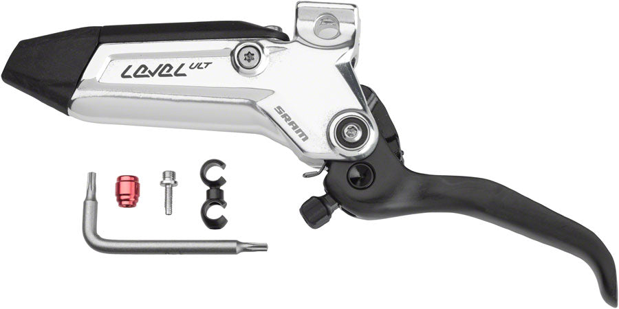 SRAM Level Ultimate Stealth Disc Brake Lever Assembly - Carbon Lever Blade, For 4-Piston Level Ultimate Stealth, MPN: 11.5018.052.017 UPC: 710845891281 Hydraulic Brake Lever Part Flat Bar Complete Hydraulic Brake Levers