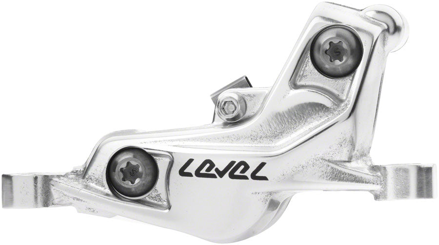 SRAM Level Ultimate Stealth Disc Brake Caliper Assembly - Front/Rear,Post Mount, 4-Piston, Silver, C1