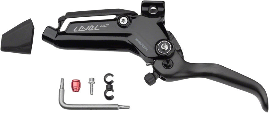 SRAM Level Ultimate Stealth Disc Brake Lever Assembly - Carbon Lever Blade, For 2-Piston Level Ultimate Stealth, Gloss SRAM Level Ultimate Stealth Disc Brake Lever Assembly - Carbon Lever Blade, For 2-Piston Level Ultimate Stealth, Gloss