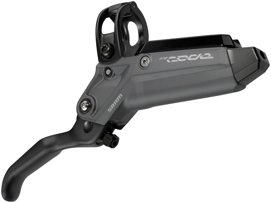 SRAM Code Bronze Stealth Disc Brake and Lever - Front, Post Mount, 4-Piston, Aluminum Lever, SS Hardware, Dark Polar, C1 - Disc Brake & Lever - Code Bronze Stealth 4-Piston Disc Brake and Lever