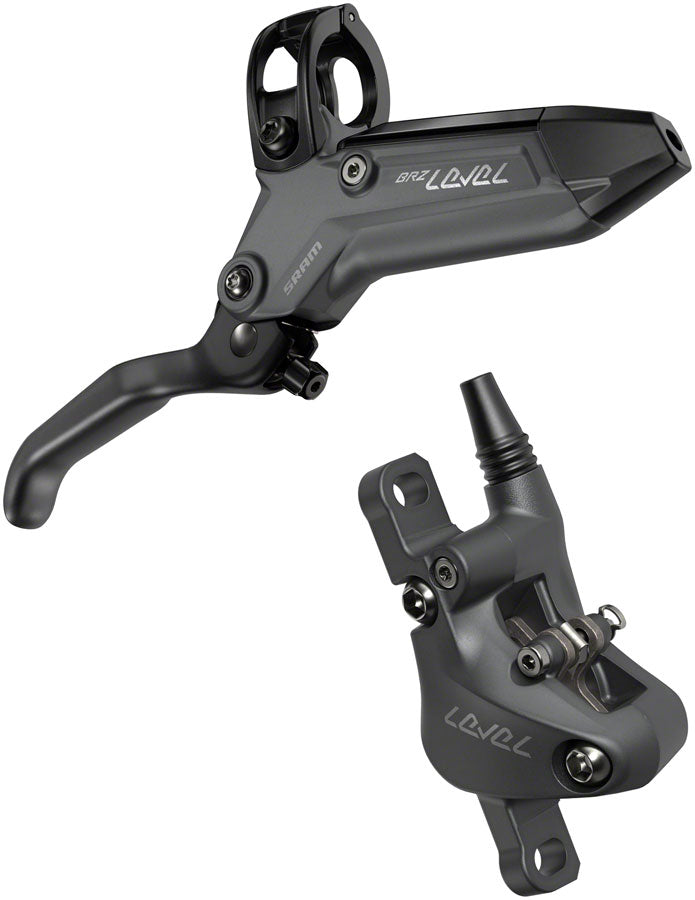 SRAM Level Bronze Stealth Disc Brake and Lever - Rear, Post Mount, 2-Piston, Aluminum Lever, SS Hardware, Dark Polar, C1 MPN: 00.5018.233.001 UPC: 710845890451 Disc Brake & Lever Level Bronze Stealth 2-Piston Disc Brake and Lever