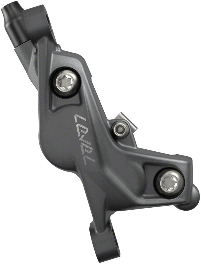 SRAM Level Bronze Stealth Disc Brake and Lever - Front, Post Mount, 4-Piston, Aluminum Lever, SS Hardware, Dark Polar, - Disc Brake & Lever - Level Bronze Stealth 4-Piston Disc Brake and Lever