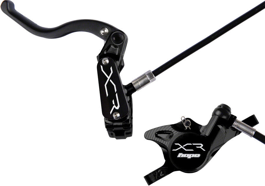 Hope XCR Pro X2 Disc Brake and Lever Set - Front/LH, Hydraulic, Post Mount, Black MPN: XCRPX2NFL Disc Brake & Lever XCR Pro X2 Disc Brake and Lever Set