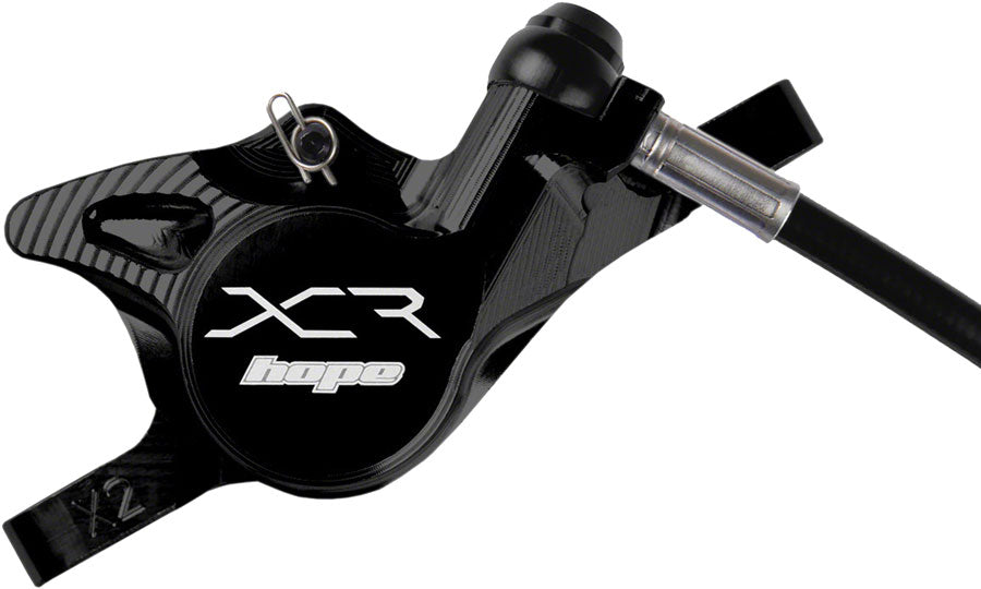 Hope XCR Pro X2 Disc Brake and Lever Set - Rear/RH, Hydraulic, Post Mount, Black MPN: XCRPX2NRR Disc Brake & Lever XCR Pro X2 Disc Brake and Lever Set