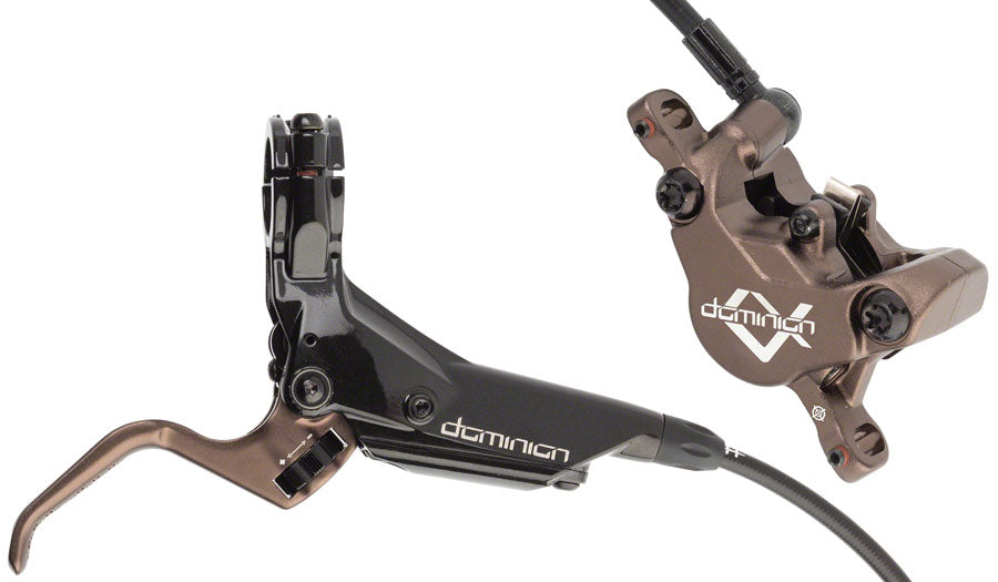 Hayes Dominion A2 SFL Disc Brake and Lever - Rear, Hydraulic, Post Mount, Black/Bronze