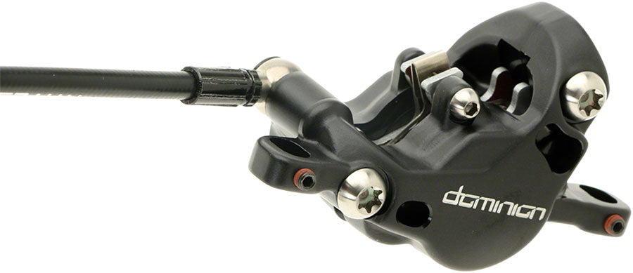 Hayes Dominion T2 Disc Brake and Lever - Rear, Hydraulic, Post Mount, Black, Limited Edition MPN: 95-38499-K102 UPC: 847863025982 Disc Brake & Lever Dominion T2 Disc Brake