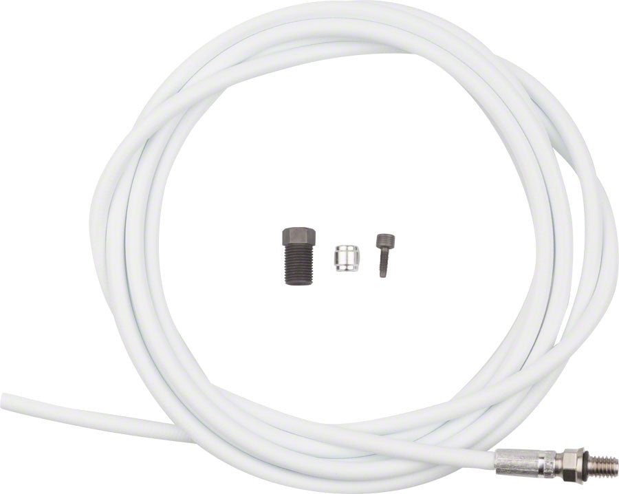 SRAM Hydraulic Line Kit - For Guide RSC/Guide RS/Guide R/DB5/Level TL, 2000mm, White MPN: 00.5016.168.140 UPC: 710845757952 Disc Brake Hose Kit Guide Hydraulic Line Kit