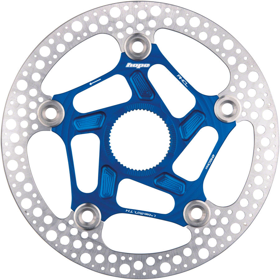 Hope RX Disc Rotor - 140mm, Center-Lock, Blue MPN: HBSP394140CLB Disc Rotor RX Floating Center-Lock Disc Brake Rotor