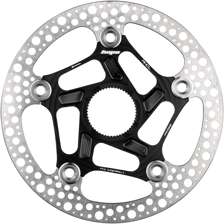 Hope RX Disc Rotor - 160mm, Center-Lock, Black