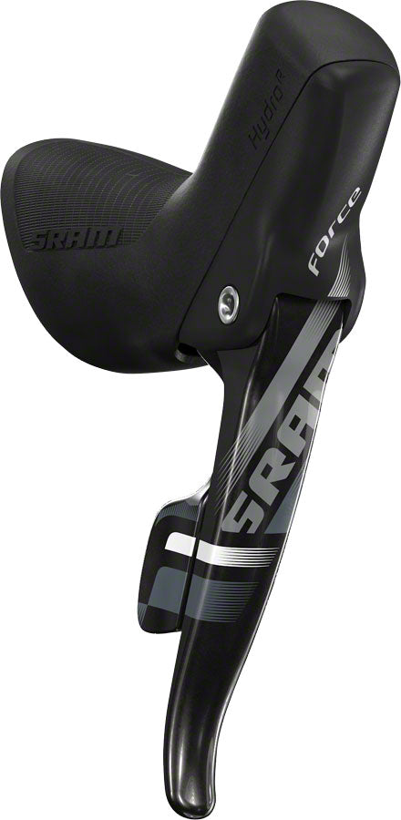 SRAM Force 22/ Force 1 Right Rear Road Hydraulic Disc Brake and DoubleTap Lever, 1800mm Hose, Rotor Sold Separately - Hydraulic Brake/Shift Lever, Drop Bar - Force 22 Hydraulic Disc Brake and Shift/Brake Lever