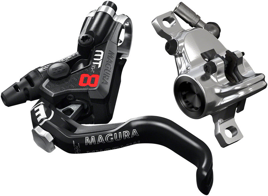 Magura MT8 Pro Disc Brake and Lever - Front or Rear, Hydraulic, Post Mount, Black/Chrome MPN: 2701728 Disc Brake & Lever MT8 Pro Disc Brake