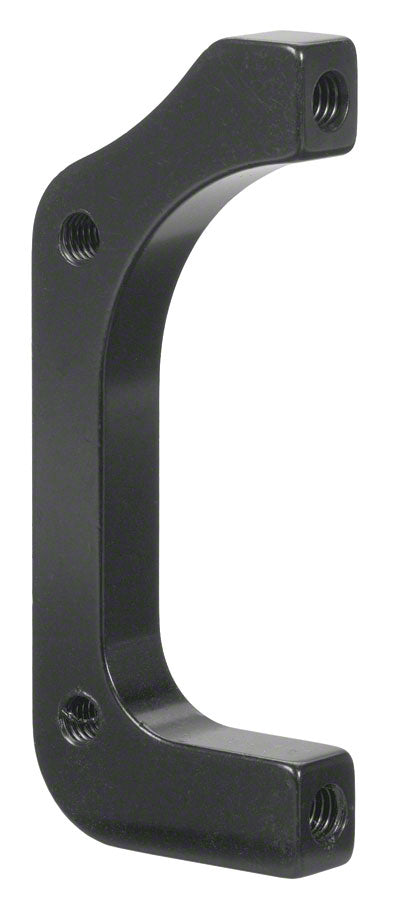 Tektro Rear 180mm Post Mount Adaptor for Disc Brakes Black Disc Brake Worldwide Cyclery