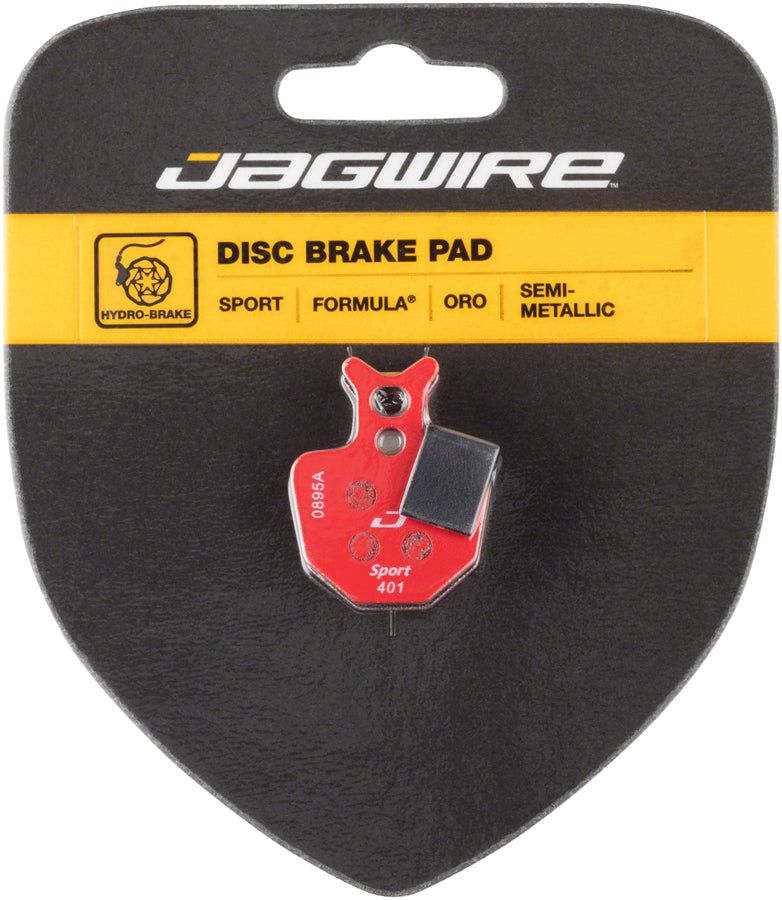 Jagwire Mountain Sport Semi-Metallic Disc Brake Pads for Formula ORO MPN: DCA063 Disc Brake Pad Formula Compatible Disc Brake Pads