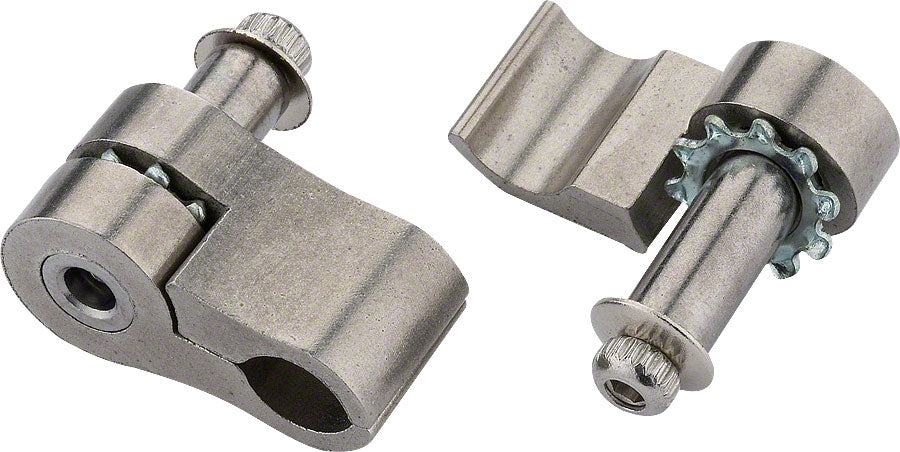 Jagwire Stainless Cable Grip, Adjustable Fits Up to 6mm, Pair MPN: DCA010 Housing Guide Housing Guides