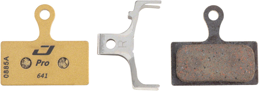 Jagwire Pro Semi-Metallic Disc Brake Pads - For Shimano S700, M615, M6000, M785, M8000, M666, M675, M7000, M9000, M9020, - Disc Brake Pad - Shimano Compatible Disc Brake Pads