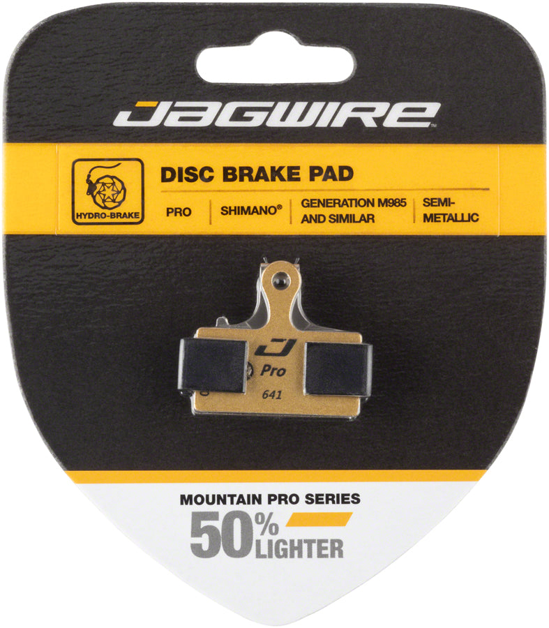 Jagwire Pro Semi-Metallic Disc Brake Pads - For Shimano S700, M615, M6000, M785, M8000, M666, M675, M7000, M9000, M9020, MPN: DCA084 Disc Brake Pad Shimano Compatible Disc Brake Pads