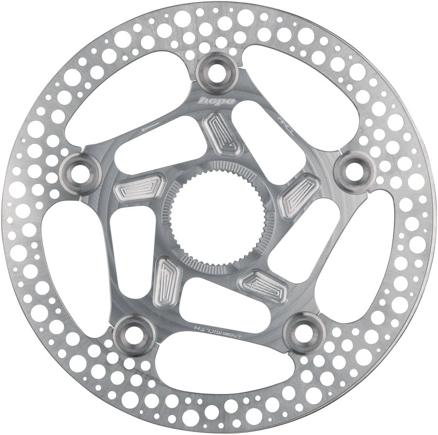 Hope RX Disc Rotor - 140mm, Center-Lock, Silver MPN: HBSP394140CLS Disc Rotor RX Floating Center-Lock Disc Brake Rotor