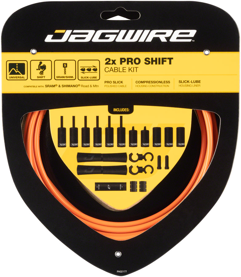 Jagwire Pro Shift Kit Road/Mountain SRAM/Shimano, Orange