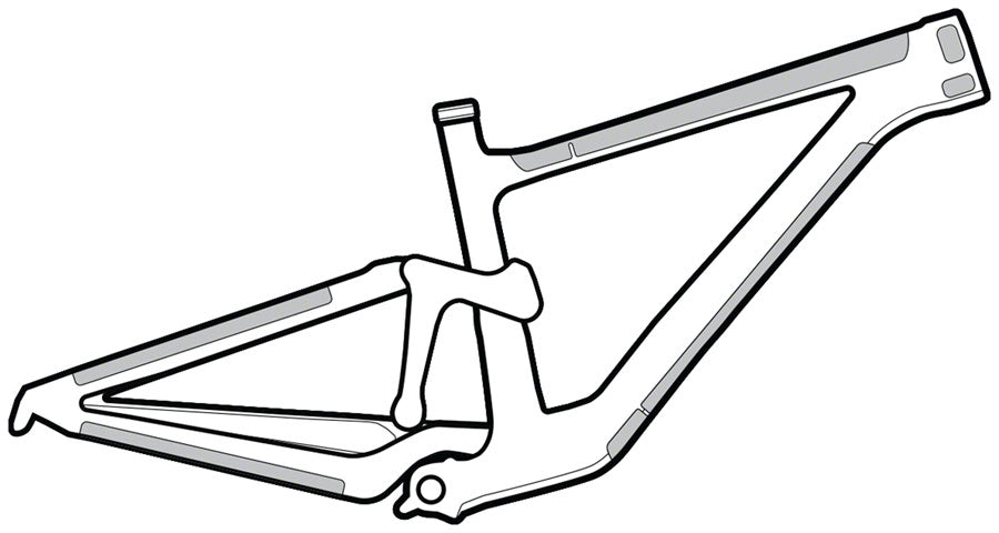 Lizard skins shop frame kit