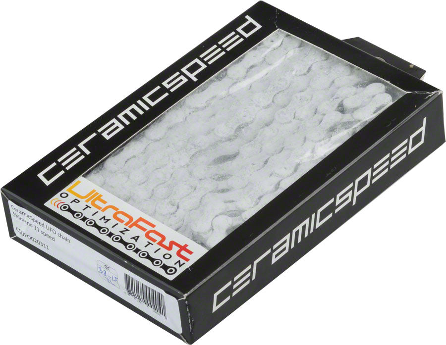 CeramicSpeed UFO Chain - KMC 11-Speed, 116 Links, Silver MPN: 101739 Chains UFO Factory Optimized Chain