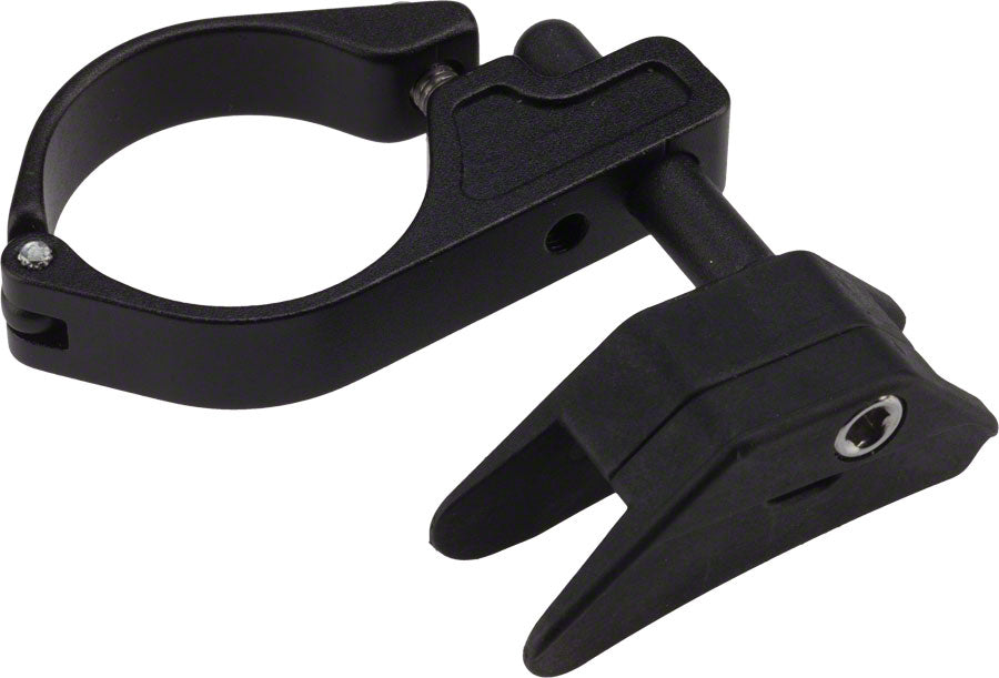 Problem Solvers ChainSpy 28.6mm to 31.8mm Clamp, Black MPN: CHCM1 UPC: 708752095236 Chain Deflector ChainSpy Chain Retention System