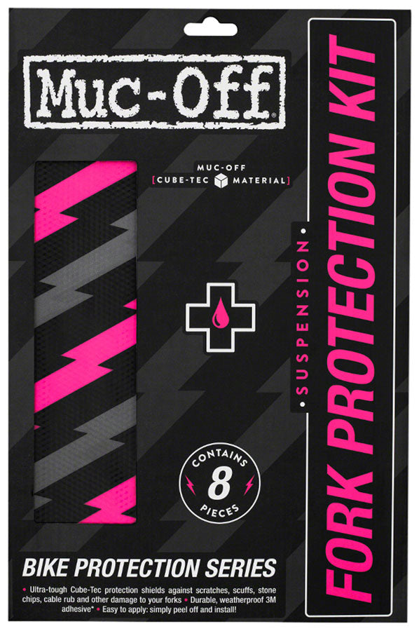 Muc-Off Fork Protection Kit - 8-Piece Kit, Bolt - Chainstay/Frame Protection - Fork Protection Kit