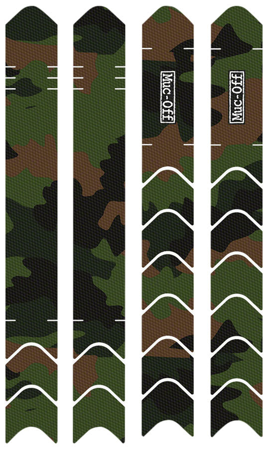 Muc-Off Chainstay/Seatstay Protection Kit - 20-Piece Kit, Camo