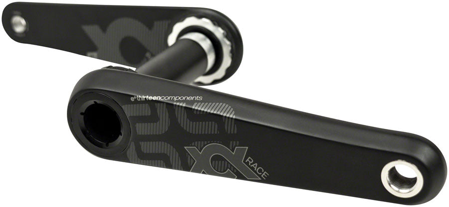 e*thirteen XCX Race Carbon Crankset - 175mm, Direct Mount, e*thirteen P3 Connect Spindle Interface, Black - Crankset - XCX Race Crankset