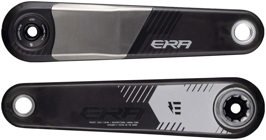 RaceFace ERA-E Ebike Crank Arm Set - 165mm, BG4 Spindle Interface, Carbon, Black MPN: CK23ERAE165BLK UPC: 821973437682 eBike Crankset ERA-E eMTB Crank Arm Set