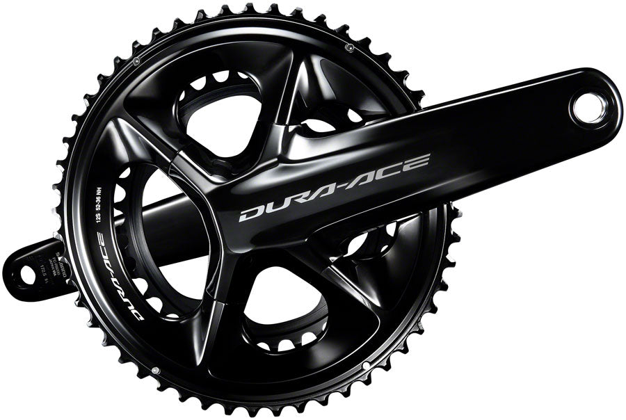 Shimano Dura-Ace FC-R9200 Crankset - 175mm, 12-Speed, 54/40t, Hollowtech II Spindle Interface, Black