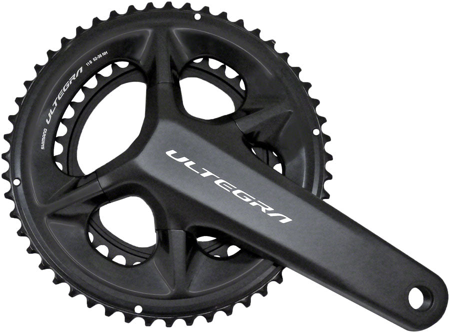 Shimano Ultegra FC-08 Crankset - 170mm, 11-Speed, 52/36t, 110 Asymmetric BCD, Hollowtech II Spindle Interface, Black Shimano Ultegra FC-08 Crankset - 170mm, 11-Speed, 52/36t, 110 Asymmetric BCD, Hollowtech II Spindle Interface, Black