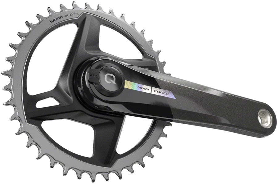 SRAM Force 1 AXS Wide Power Meter Crankset - 167.5mm, 12-Speed, 40t, Direct Mount, DUB Spindle Interface, Iridescent MPN: 00.3018.361.001 UPC: 710845886683 Crankset Force 1 AXS Wide Power Meter Crankset D2